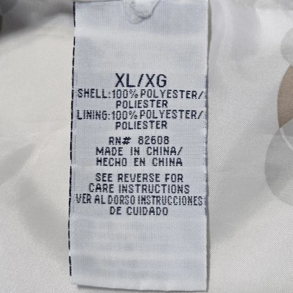 Free Country Rain Rain Go Away Women's Beige Raincoat Sz XL Outerwear Outdoor - Picture 6 of 9